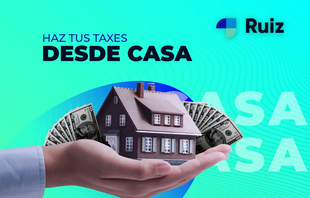 Declara tus impuestos desde casa con la ayuda de un profesional